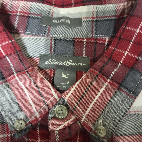 Eddie's Favorite Flannel Relaxed Fit Shirt - Plaid - Picture 2 of 3